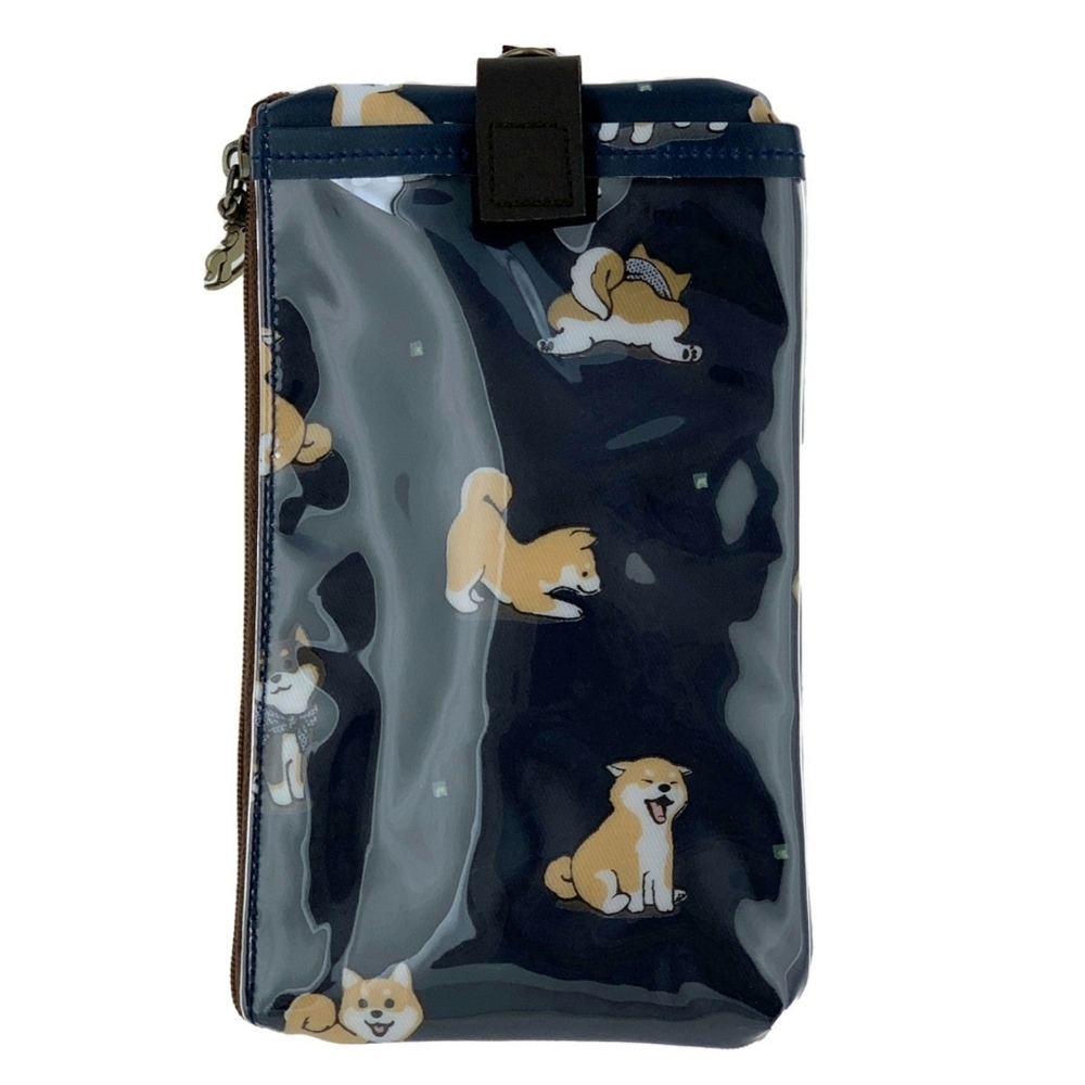 Waterproof Shiba Phone Case Pouch W/ Neck Strap - Picture 3 of 11